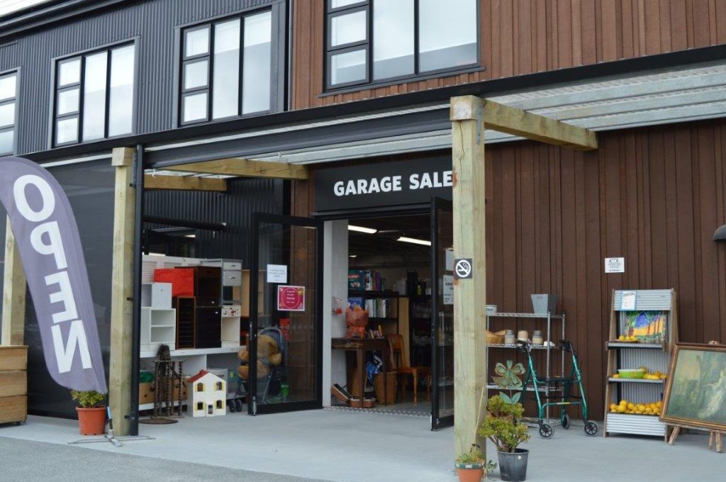 hospice garage sale shop