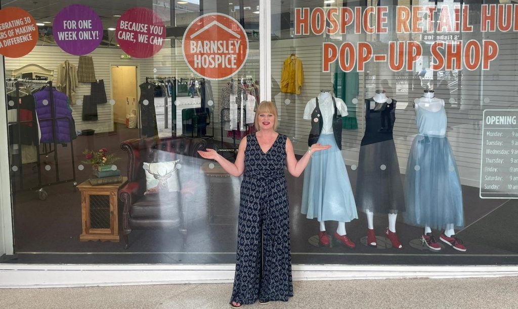 hospice pop up opshop