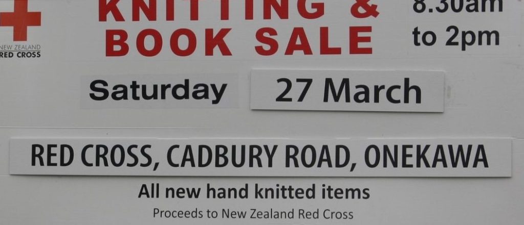 new zealand red cross shop napier cadbury road